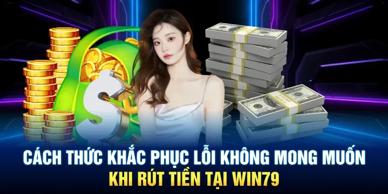 Cách thức khắc phục lỗi không mong muốn khi rút tiền tại Win79