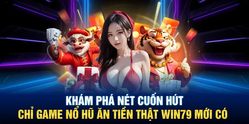 Điểm danh thế mạnh riêng biệt mà nổ hũ ăn tiền thật Win79 sở hữu