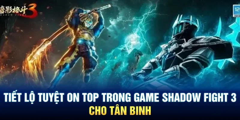 Tiết lộ tuyệt  chiêu on top  trong game Shadow Fight 3 cho tân binh