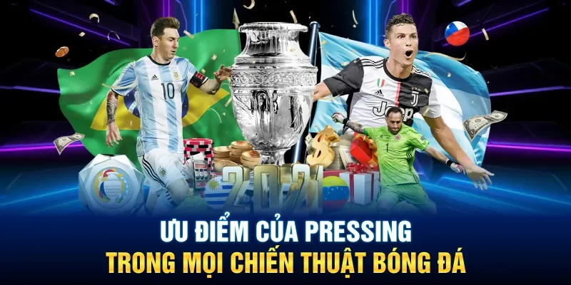 Điểm danh loạt thế mạnh của chiến thuật pressing trong bóng đá